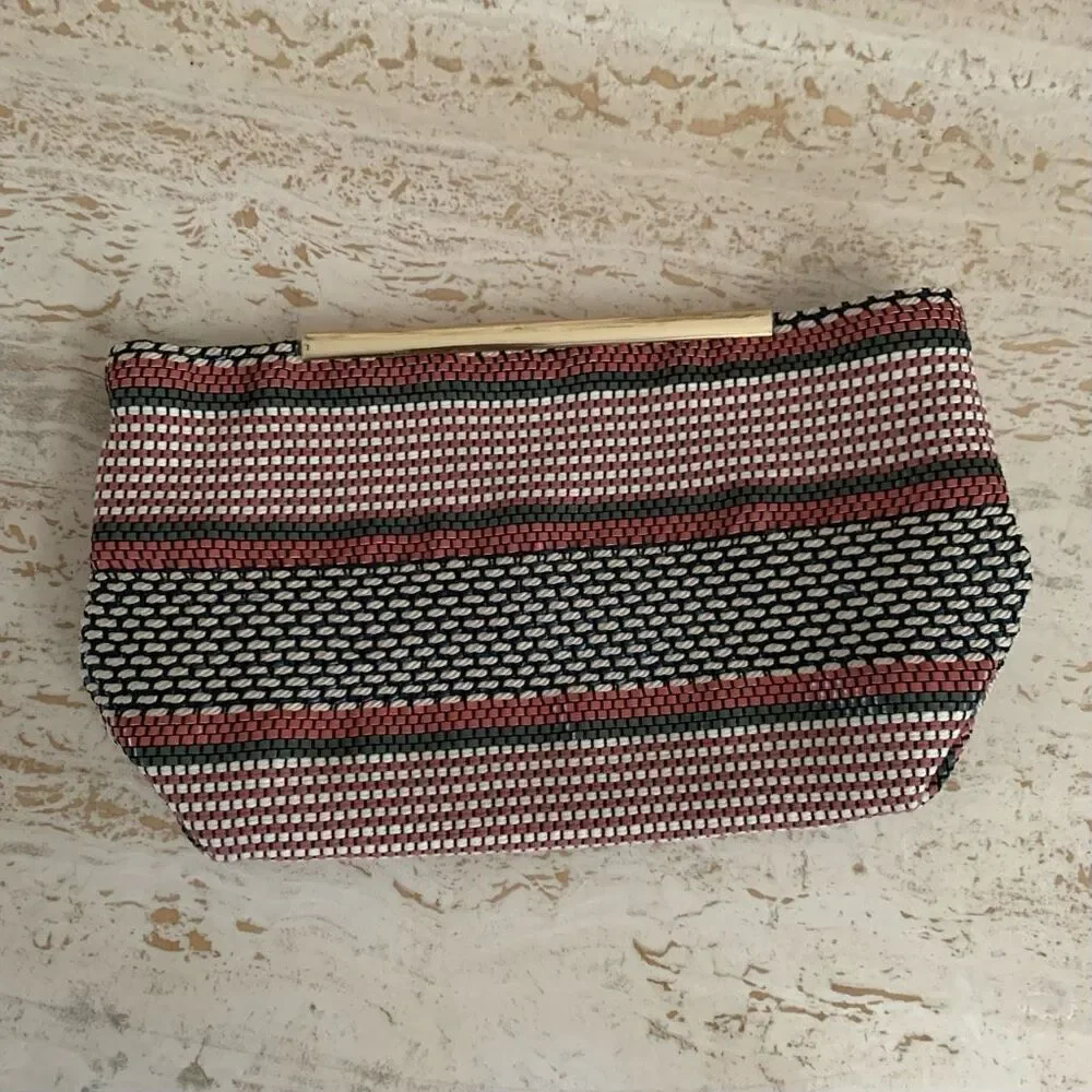 Stella & Dot Everything woven  clutch